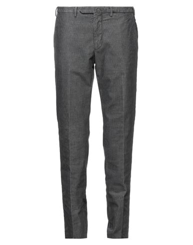Santaniello Man Pants Steel Grey Size 40 Cotton, Polyester, Elastane