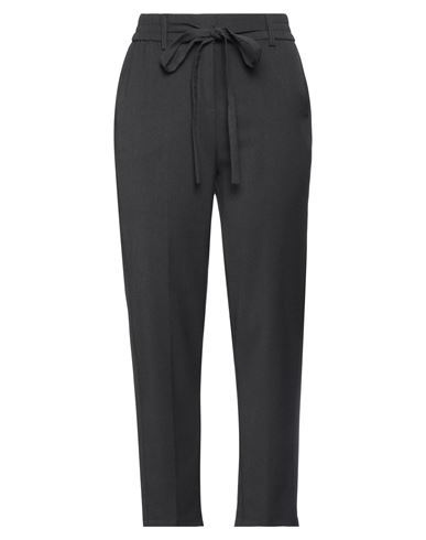 Nenette Tous Les Jours Woman Pants Charcoal Size 10 Polyester, Viscose, Elastane In Grey