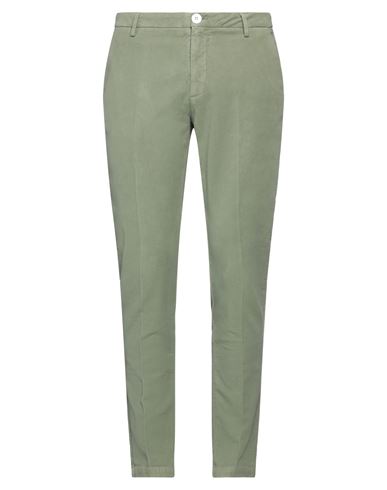 Aglini Man Pants Light Green Size 34 Cotton, Lycra