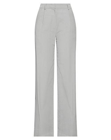 Cesar Casier Woman Pants Light Grey Size M Cotton