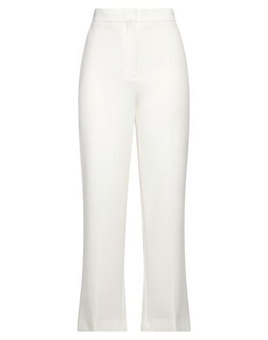 Shop Stella Mccartney Woman Pants Off White Size 4-6 Polyester, Wool, Elastane