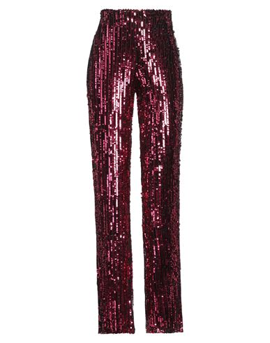 Le Twins Woman Pants Fuchsia Size S Polyamide In Pink