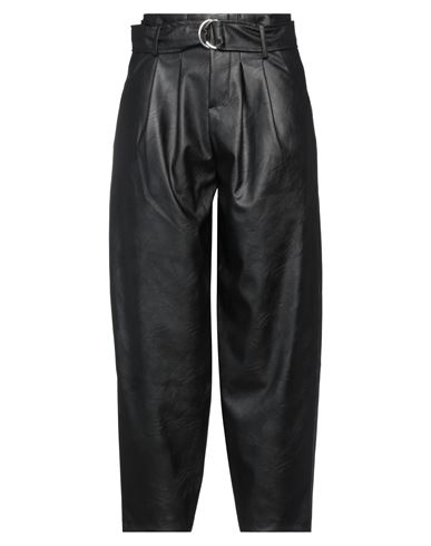 O'dan Li Woman Pants Black Size S Polyester, Polyurethane