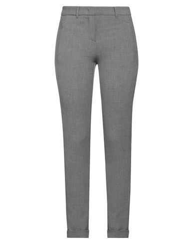 Seductive Woman Pants Grey Size 2 Polyester, Viscose, Cotton, Elastane