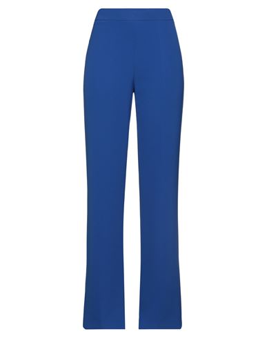 Clips Woman Pants Blue Size 8 Polyester, Elastane