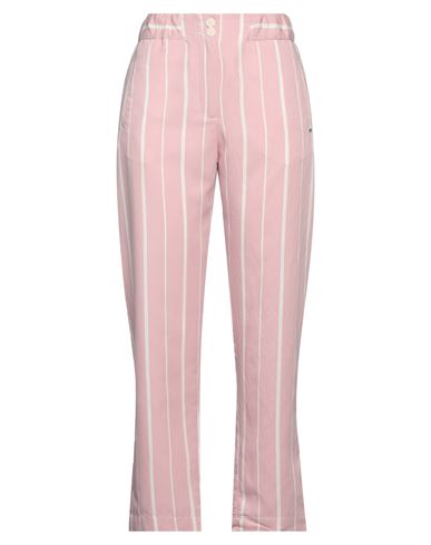 Happy25 Woman Pants Pink Size 8 Viscose, Polyester