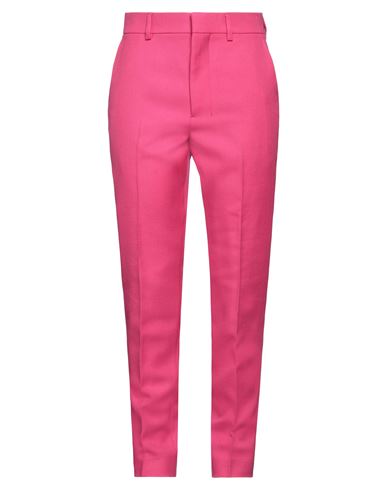 Ami Alexandre Mattiussi Woman Pants Fuchsia Size 8 Virgin Wool In Pink