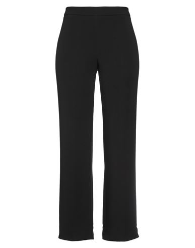 Clips Woman Pants Black Size 12 Viscose, Acetate, Elastane In Black