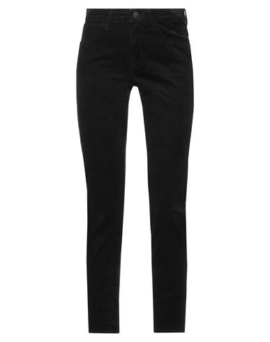 Shop Wrangler Woman Pants Black Size 25w-30l Cotton, Elastane