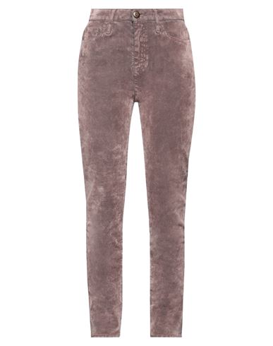 Shaft Woman Jeans Pastel Pink Size 29 Cotton, Viscose, Elastane