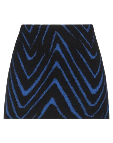 Missoni Woman Mini Skirt Black Size 4 Wool, Viscose, Polyester