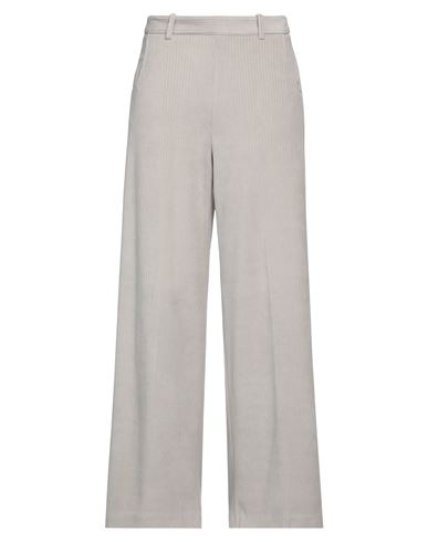 Circolo 1901 Woman Pants Light Grey Size 4 Cotton, Polyester