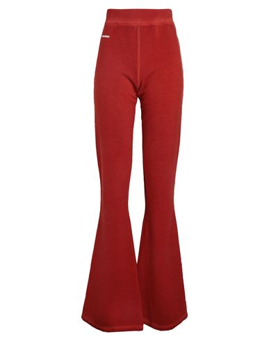 Dsquared2 Woman Pants Rust Size Xl Cotton In Red