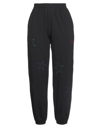 5 Progress Woman Pants Black Size S Cotton, Elastane In Black