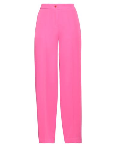 Kartika Woman Pants Fuchsia Size 6 Polyester, Elastane In Pink
