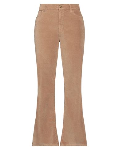 Ps. Don't Forget Me Woman Pants Camel Size 32 Cotton, Modal, Elastane In Beige