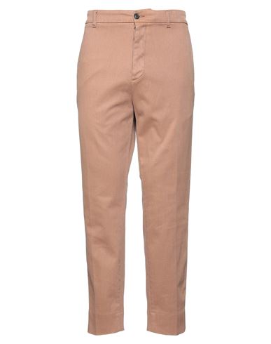Haikure Man Pants Brown Size 35 Cotton, Polyester, Elastane