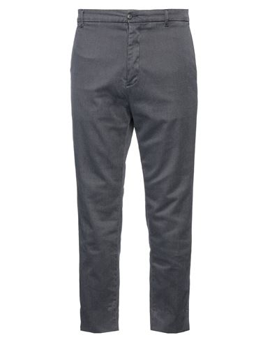 Haikure Man Pants Navy Blue Size 33 Cotton, Polyester, Elastane In Grey