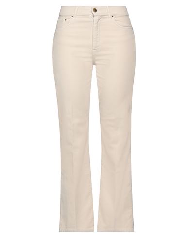 Ps. Don't Forget Me Woman Pants Cream Size 27 Cotton, Elastane In White