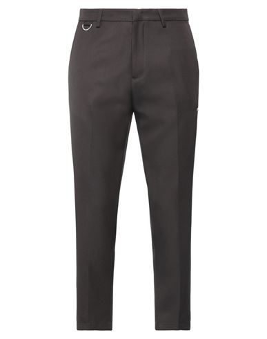 Low Brand Man Pants Dark Brown Size 34 Polyester, Virgin Wool