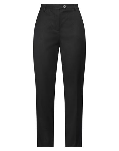 Please Woman Pants Black Size S Polyester, Viscose, Elastane In Black