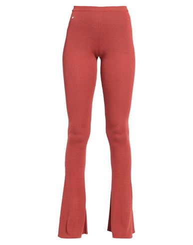 Shop Dsquared2 Woman Pants Rust Size M Virgin Wool In Red