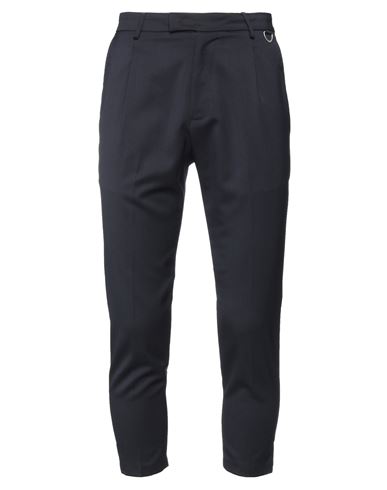 Low Brand Man Pants Midnight Blue Size 31 Virgin Wool, Polyester, Elastane In Black