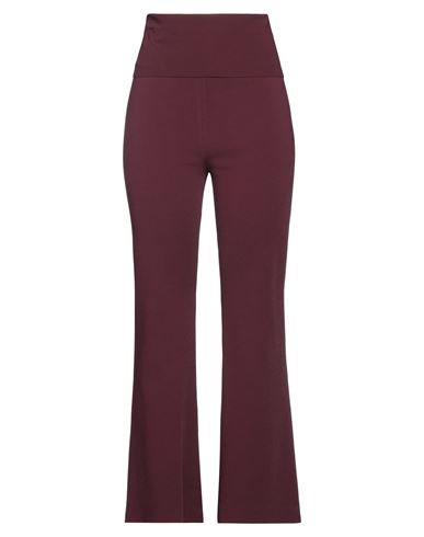 Stella Mccartney Woman Pants Burgundy Size 6-8 Viscose, Polyester, Polyamide, Elastane In Red