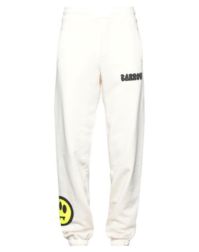 Barrow Man Pants Cream Size L Cotton In White