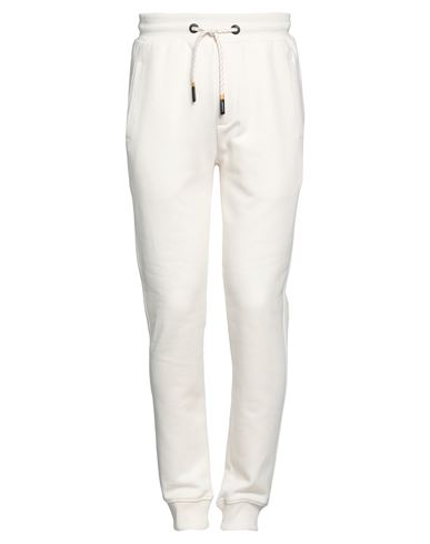 Gazzarrini Man Pants Cream Size Xl Cotton, Polyester In White