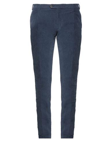 Lardini Man Pants Navy Blue Size 36 Cotton, Elastane