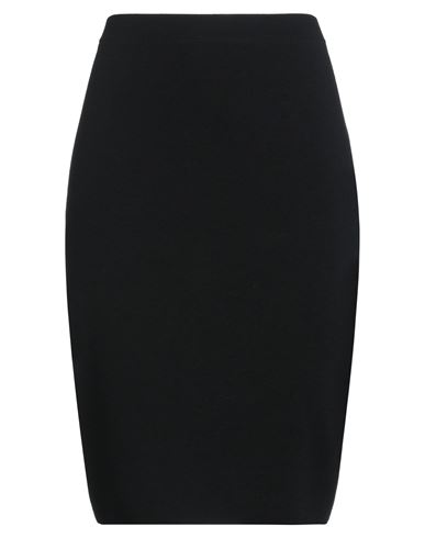 Shop D-exterior D. Exterior Woman Midi Skirt Black Size S Mohair Wool, Polyester