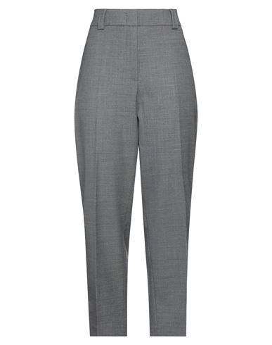 Seventy Sergio Tegon Woman Pants Grey Size 10 Polyester, Virgin Wool, Elastane