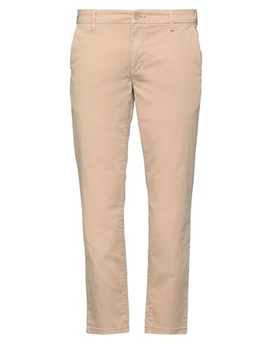 Only & Sons Man Pants Light Brown Size 28w-30l Cotton, Elastane In Beige
