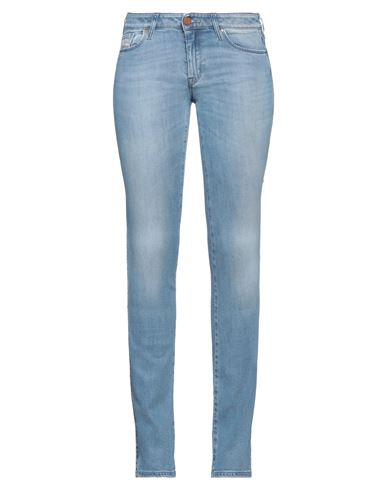 Diesel Woman Jeans Blue Size 30w-32l Lyocell, Cotton, Rayon, Cupro, Elastane