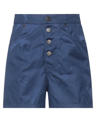 Department 5 Woman Shorts & Bermuda Shorts Navy Blue Size 27 Cotton