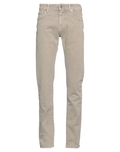 Jacob Cohёn Man Denim Pants Beige Size 31 Cotton, Elastane, Polyester