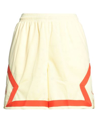 Shop Jordan Woman Shorts & Bermuda Shorts Light Yellow Size L Polyester