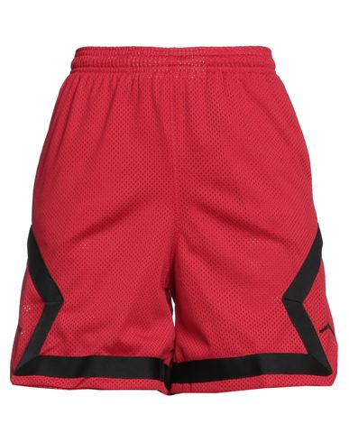 Jordan Woman Shorts & Bermuda Shorts Red Size L Polyester