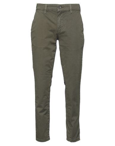 Only & Sons Man Pants Military Green Size 28w-30l Cotton, Elastane
