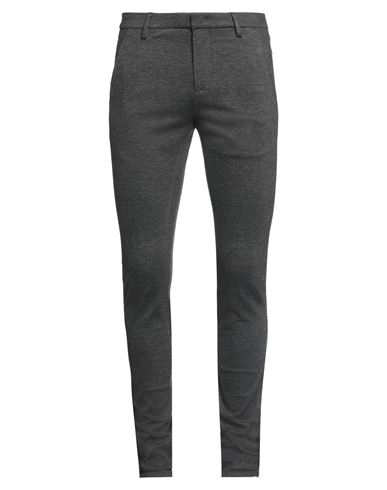 Dondup Man Pants Lead Size 35 Viscose, Polyamide, Elastane In Grey