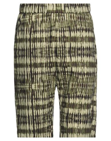 Shop Barena Venezia Barena Man Shorts & Bermuda Shorts Green Size 30 Polyester