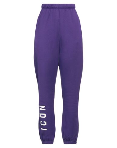 Dsquared2 Woman Pants Purple Size Xs Cotton