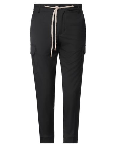 Gazzarrini Man Pants Black Size 28 Polyester, Rayon, Elastane