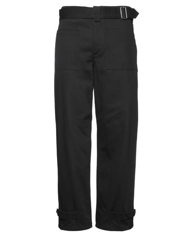 Shop Alexander Mcqueen Man Pants Black Size 36 Cotton