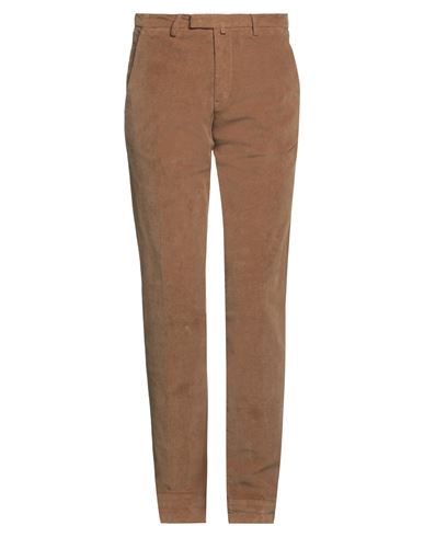 Briglia 1949 Man Pants Camel Size 46 Cotton, Elastane In Brown