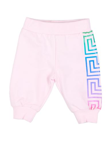 Versace Young Babies'  Newborn Girl Pants Light Pink Size 3 Cotton, Elastane
