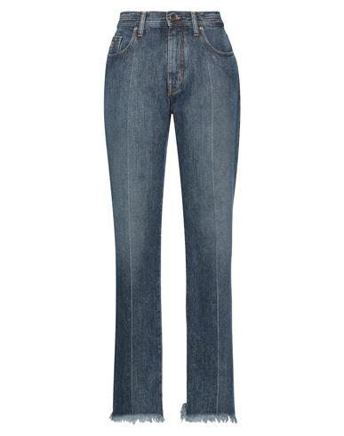 Jacob Cohёn Woman Denim Pants Blue Size 30 Cotton