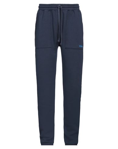 Mc2 Saint Barth Man Pants Navy Blue Size M Cotton, Polyester