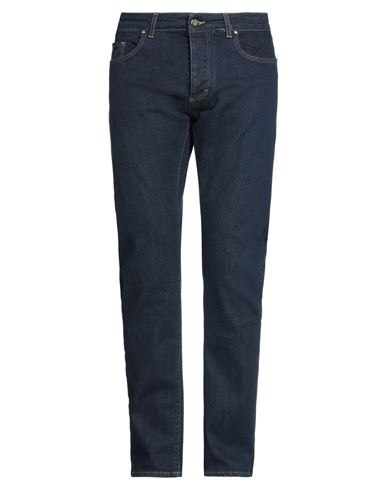 Frankie Morello Man Jeans Blue Size 29 Cotton, Lycra